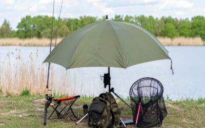 Angelschirm kaufen: Welcher Schirm ist ideal fürs Karpfenangeln?